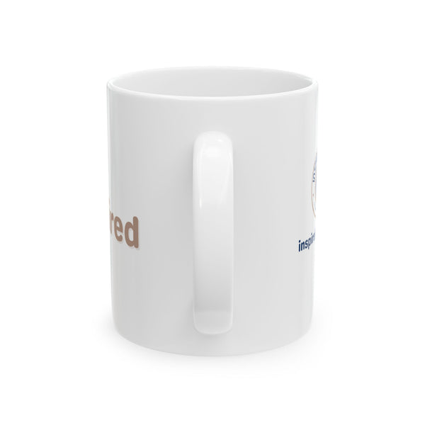 "Live Inspired" Ceramic Mug | Motivational Gift