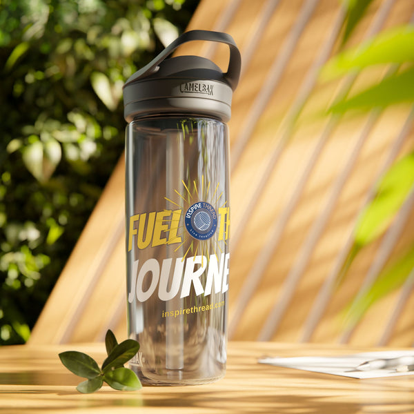 “Fuel the Journey” CamelBak Eddy® Water Bottle (20oz / 25oz)