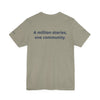 InspireThread Signature Tee – A Million Stories, One Community (Unisex)