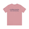 InspireThread Signature Tee – A Million Stories, One Community (Unisex)