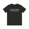 InspireThread Signature Tee – A Million Stories, One Community (Unisex)