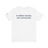 InspireThread Signature Tee – A Million Stories, One Community (Unisex)