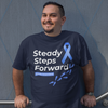 "Steady Steps Forward" Unisex Tee for Ataxia Awareness & Strength