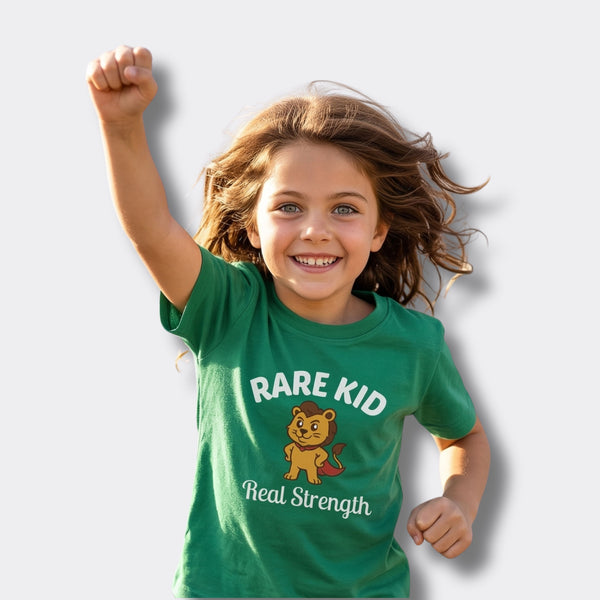 Rare Kid. Real Strength.™ Youth Tee