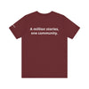 InspireThread Signature Tee – A Million Stories, One Community (Unisex)