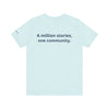 InspireThread Signature Tee – A Million Stories, One Community (Unisex)