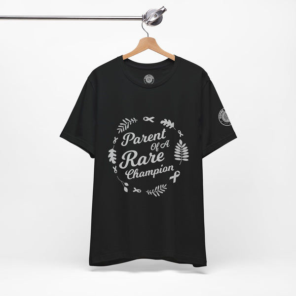 Parent of a Rare Champion – Unisex Inspirational Awareness Tee