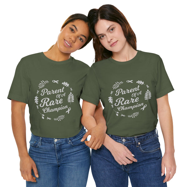 Parent of a Rare Champion – Unisex Inspirational Awareness Tee