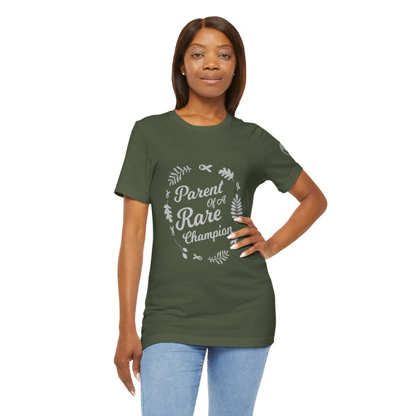 Parent of a Rare Champion – Unisex Inspirational Awareness Tee