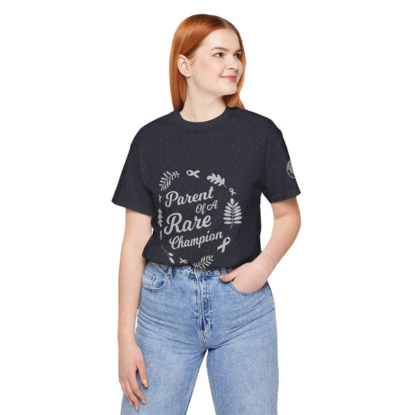 Parent of a Rare Champion – Unisex Inspirational Awareness Tee