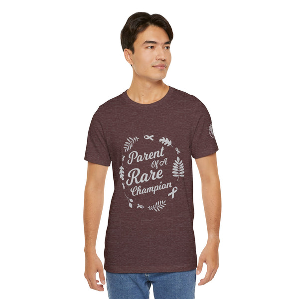 Parent of a Rare Champion – Unisex Inspirational Awareness Tee
