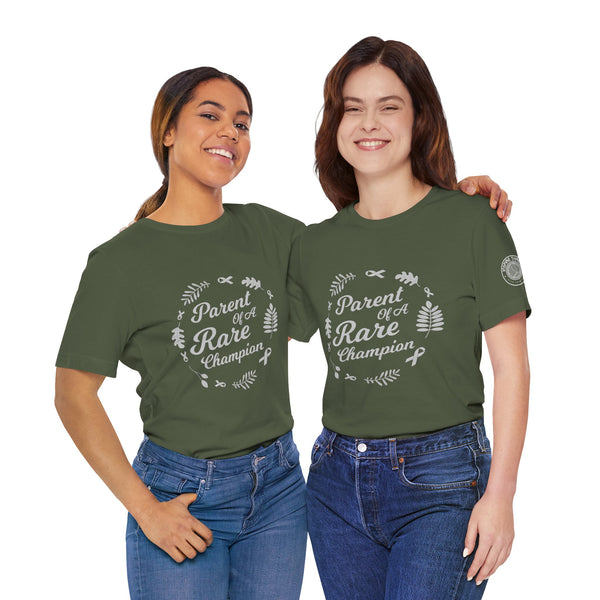 Parent of a Rare Champion – Unisex Inspirational Awareness Tee