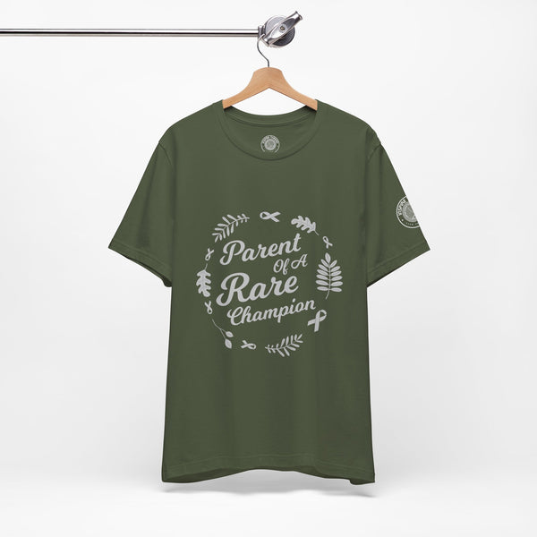 Parent of a Rare Champion – Unisex Inspirational Awareness Tee