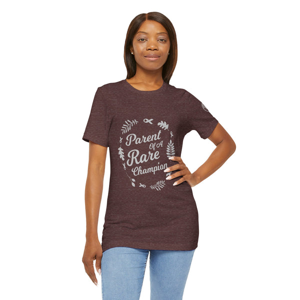 Parent of a Rare Champion – Unisex Inspirational Awareness Tee
