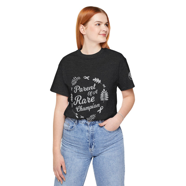 Parent of a Rare Champion – Unisex Inspirational Awareness Tee