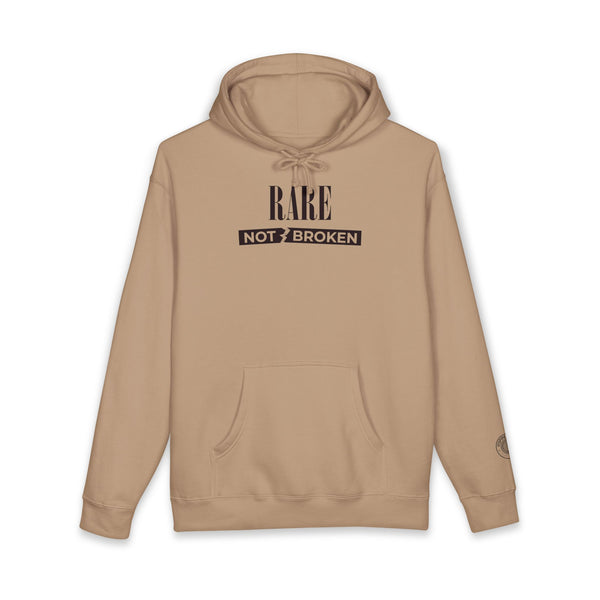 “Rare, Not Broken” Heavyweight Hoodie - Cooler Weather Edition