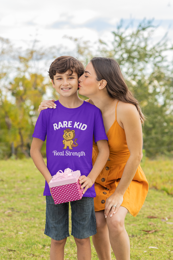 Rare Kid, Real Strength – unisex Empowerment Tee for Kids