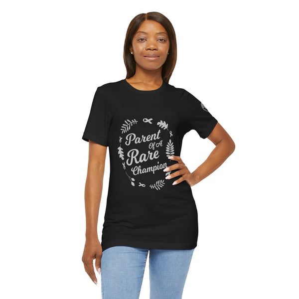 Parent of a Rare Champion – Unisex Inspirational Awareness Tee