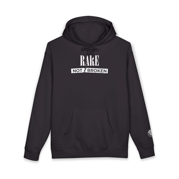 “Rare, Not Broken” Heavyweight Hoodie - Cooler Weather Edition