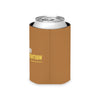 "Move with Intention" Brown Can Cooler