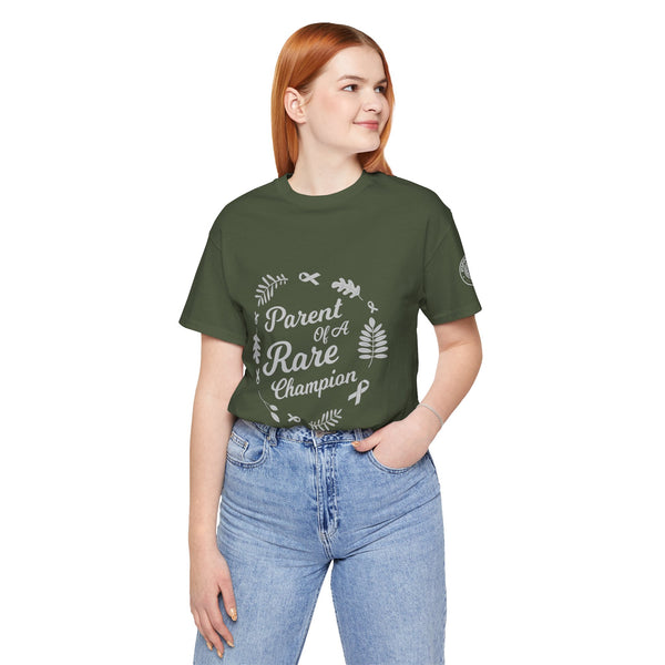 Parent of a Rare Champion – Unisex Inspirational Awareness Tee