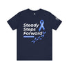 Steady Steps Forward – Unisex Rare Disease Awareness Tee