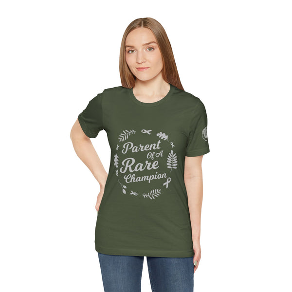 Parent of a Rare Champion – Unisex Inspirational Awareness Tee