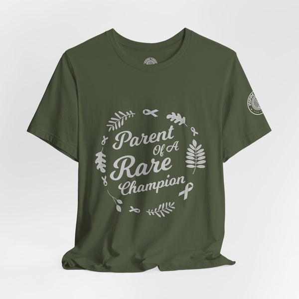 Parent of a Rare Champion – Unisex Inspirational Awareness Tee