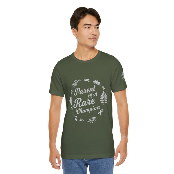 Parent of a Rare Champion – Unisex Inspirational Awareness Tee