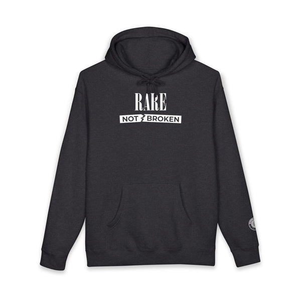 “Rare, Not Broken” Heavyweight Hoodie - Cooler Weather Edition
