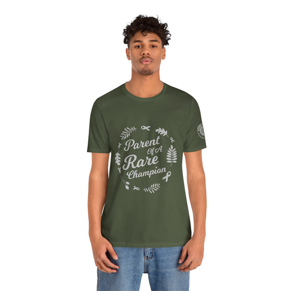 Parent of a Rare Champion – Unisex Inspirational Awareness Tee